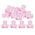 thumbnail image 2 of 12x Acrílico Facetado Oso Cochecito Encantos Cuentas Colgantes Para Manualidades DIY Oso Rosa Sunnimix Encantos de oso de acrílico, 2 of 8