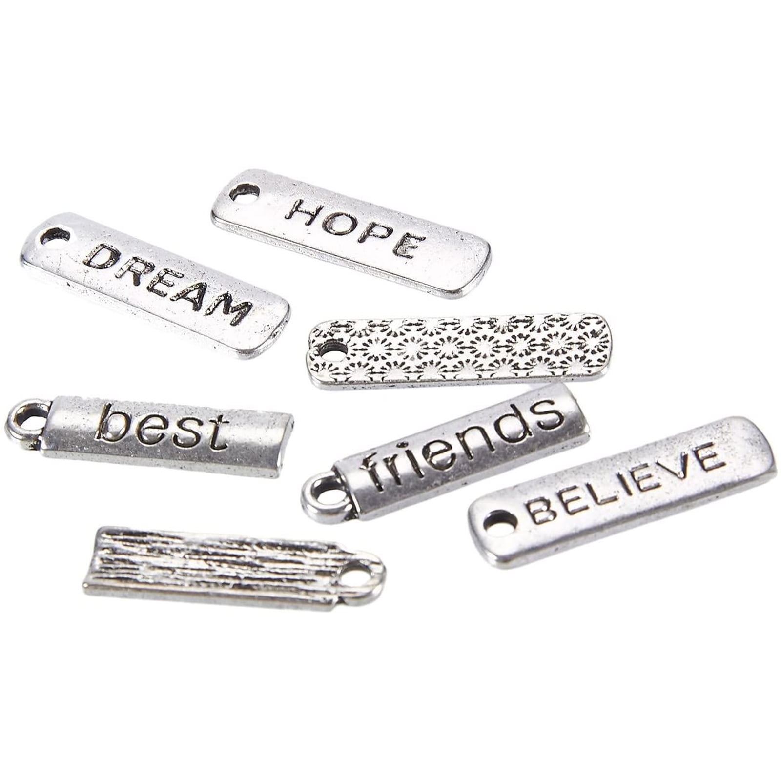 Inspirational charms for jewelry best sale making