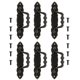 thumbnail image 1 of 6Pcs Drawer Pulls Vintage Style Handles Zinc Alloy Cabinet Handles Pulls, 1 of 2
