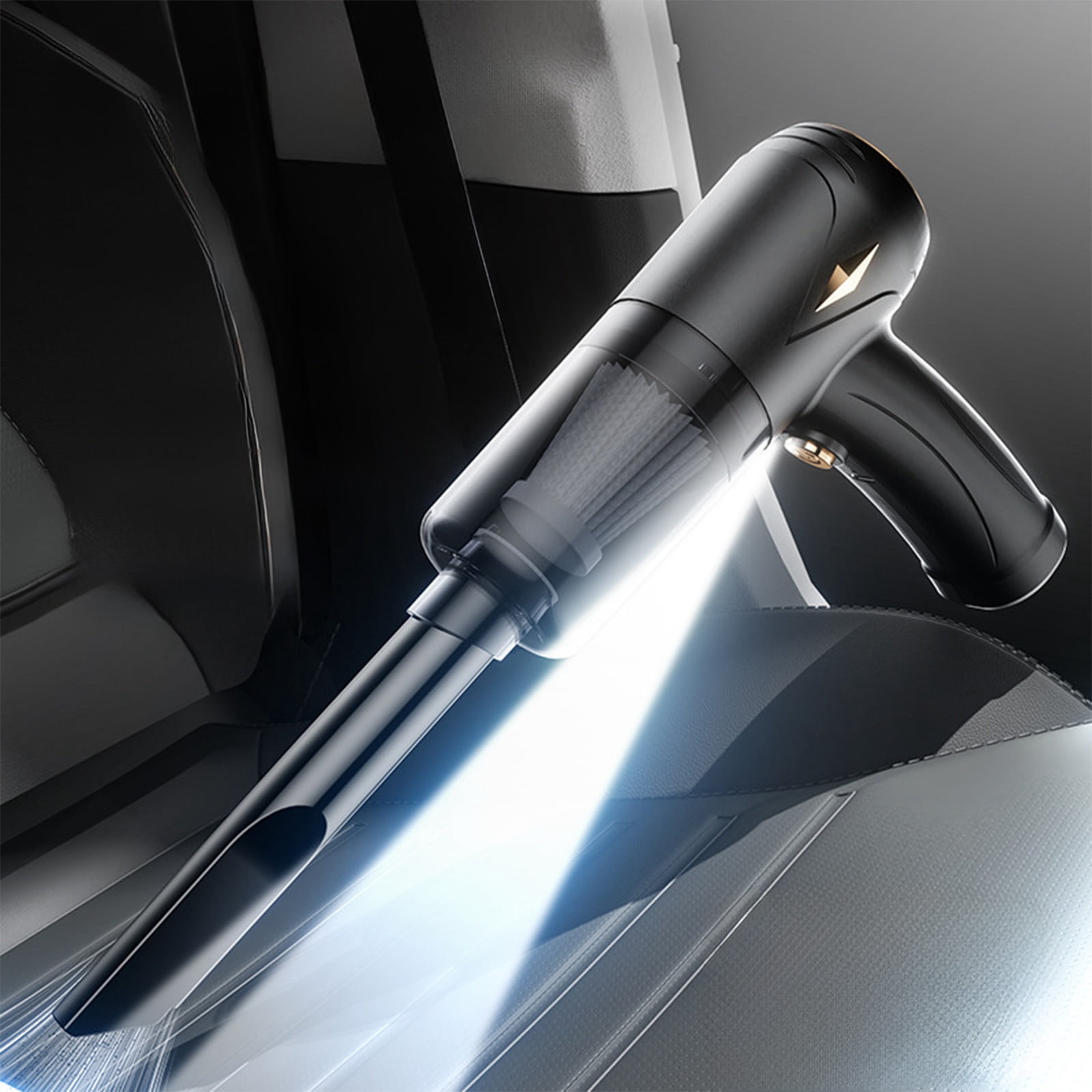 Wireless Handheld Car Vacuum Cleaner Strong Suction 3-in-1 Multifunctional for Car Room Outdoor Cleaning, 5.91x3.15 inches