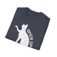 thumbnail image 4 of Open Up It's The Fuzz Funny Cat Silhouette T-Shirt, 4 of 4