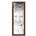 thumbnail image 2 of ArtToFrames 10" x 29" Walnut Picture Frame, 10x29 inch Brown Wood Poster Frame (WOM-4086),  Pack, 2 of 8