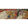 thumbnail image 2 of Klimt, Gustav 24x11 White Modern Wood Framed Museum Art Print Titled - Sea Serpents, 2 of 4