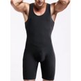 thumbnail image 1 of Men's Solid Color Vest Shaping Bodysuit, 1 of 5