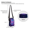 thumbnail image 6 of HELLHERO Butterfly Women Messenger Bag Polyester Women Adjustable Shoulder Strap Adjustable Shoulder Strap Crossbody Bag for Outdoor Travel, 6 of 7