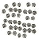 thumbnail image 1 of 50Pcs Decoración de Joyas Rose Spacer Beads Aleación Decorativas Plata Antigua, 1 of 8