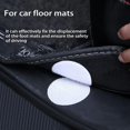 thumbnail image 3 of 100/2Pcs Double Sided Adhesive Tape Self-Adhesive Fixing Patch Stickers Non-slip Hook And Loop Fastener Tape For Home Carpet Pad 10pcs(5pair)-Black About 5CM, 3 of 6