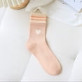 thumbnail image 1 of Calcetines de amor de doble capa para mujer, de cuatro estaciones, de moda, de estilo deportivo, para todas las estaciones, bonitos calcetines hasta la mitad de la pantorrilla, 1 of 6
