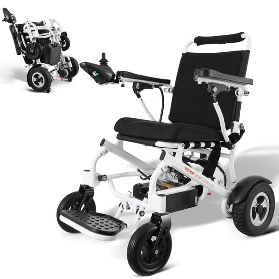 VEVOR Electric Wheelchair for Adults Seniors, 300 lbs Weight Capacity, 17.7 in Width