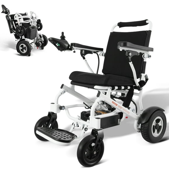 VEVOR Electric Wheelchair for Adults Seniors, 300 lbs Weight Capacity, 17.7 in Width