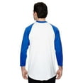 thumbnail image 2 of Augusta Sportswear Men Three-Quarter Sleeve Baseball Jersey, 2 of 6
