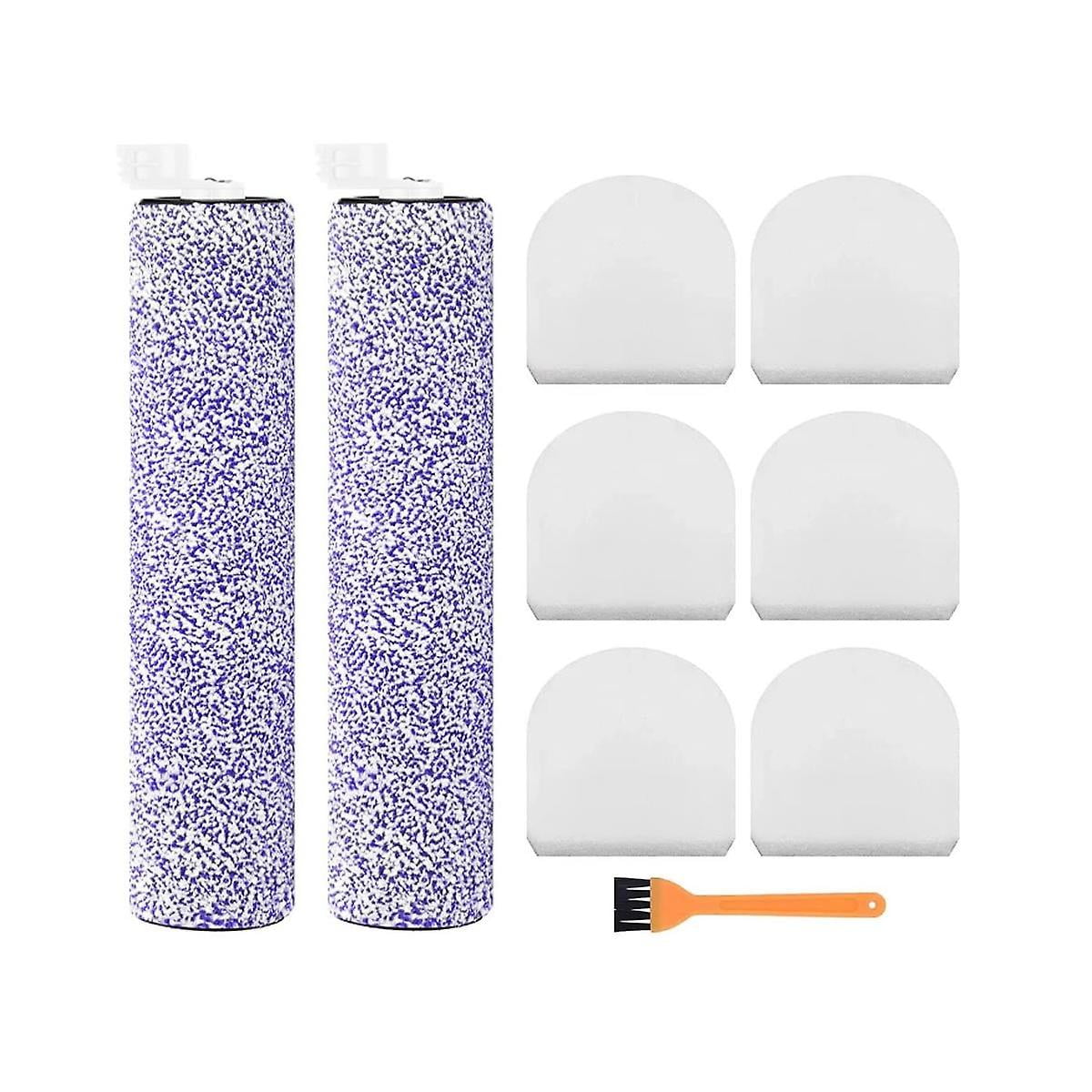 Dttery 4 Washable Foam Filters Replacement for Shark WD100 WD101 WD200 WD201 AW201 HydroVac Cordless Pro XL 3-in-1 Vacuum Accessories WDFF1 WDFF2