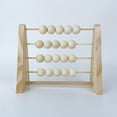 thumbnail image 3 of Milaget Wooden Abacus for Kids Math Math Learning Counters Counting Frame Arithmetic for White, 3 of 8