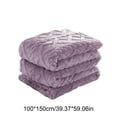 thumbnail image 3 of Steadline 59x39 Inch Fleece Throw Blanket for Couch - Ultra Soft Warm Fluffy Blanket for Sofa and Bed - Lightweight Decorative Blanket for All Seasons - Machine Washable Home Decor, 3 of 7
