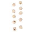 thumbnail image 2 of Unfinished Wood Beads, Strong Durable  Octagonal Wood Beads  For Making Children's Jewelry For Making Necklaces, 2 of 8