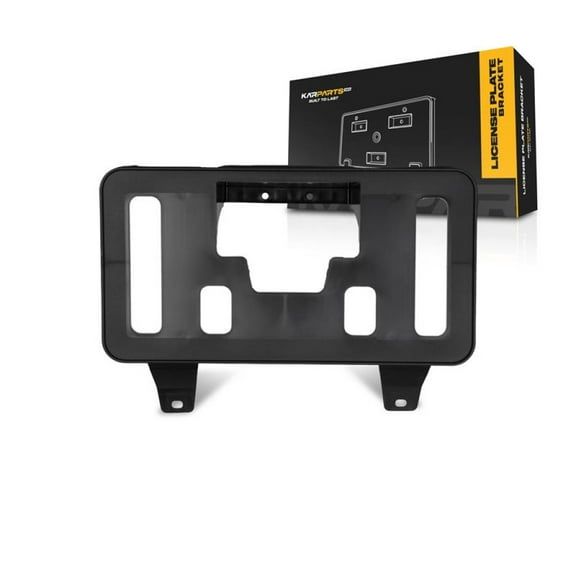 For Honda Pilot 2009-2015 License Plate Bracket Front Made of Plastic HO1068122