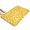 Yellow Dog Paw, variant on Pug Dog Flannel Non Slip Door Rugs,Washable Door Mats Indoor,Decorative Door Mats,Dirt-Resistant and Absorbent Doormat for Entrance,Bedroom,Kitchen,Bathroom,23.5x16in(60x40cm)
