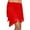 Red, variant on Glisme Black Skirts For Women Fringe Skirt Bohemian Style Asymmetrical Hem Mini Skirt With Flowy Tassel Details For Casual Party Wear Novel Party Dress Red