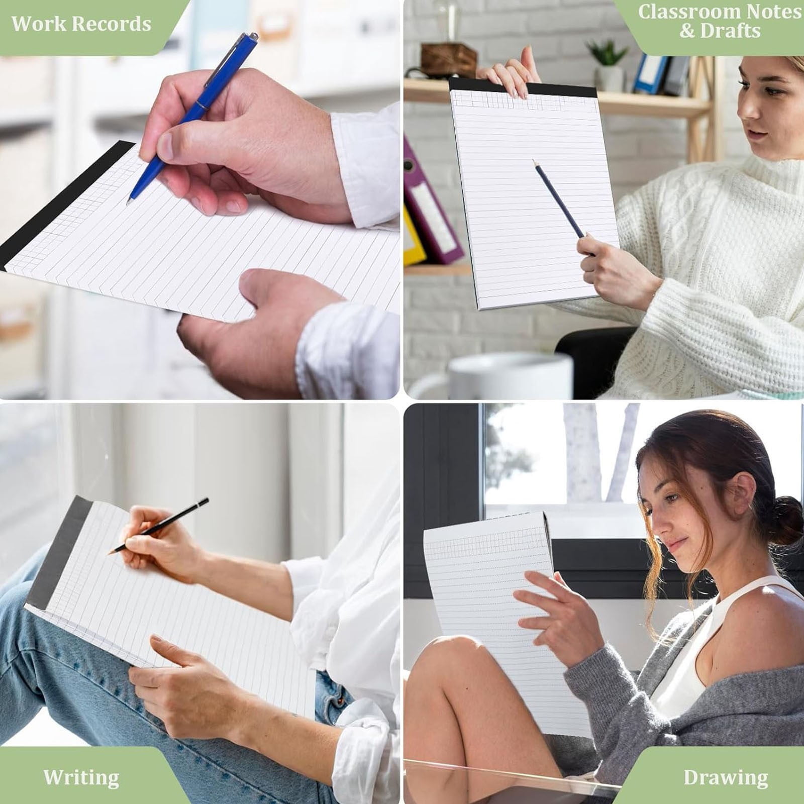 Graph Paper Spiral Notepad A5 Top Wirebound Notepad Grid Notebook Notebook Grid Paper 70 Sheets for Writing Sketching Drawing Office Supplies by WEIWEIGG
