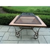 Oakland Living Victoria Stainless Steel Wood Burning Fire Pit