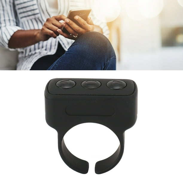 Controlador De Anillo, Control Remoto Multimedia Inalámbrico, Herramienta Práctica Para Selfies, Para Cámara De Tableta De Teléfono Inteligente