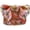Colorful, variant on Japanese Pre-Tied Bow Kimono Obi Belt, Traditional Polyester Waist Sash