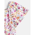 thumbnail image 3 of Wonder Nation Girls' Smocked Waist Print Dress, Sizes 4-18 & Plus, 3 of 3