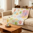 thumbnail image 5 of Nkmbld Easter Flannel Throw Blanket Easter Decoration Blanket Soft Breathable Warm and Comfortable Blanket for Bed, Sofa, Chair, Camping and Travel, 5 of 8