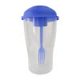 thumbnail image 4 of Taza portátil con tenedor - Recipiente de comida bajo en calorías para avena de cereales (azul) Likrtyny Libre de BPA, 4 of 8