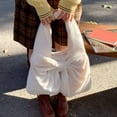 thumbnail image 6 of Bow-Knot Shoulder Bag, Top Handle Tote Bag, Plush Pleated Underarm Bag for Travel Work, 6 of 6
