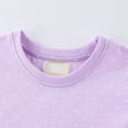 thumbnail image 3 of Bellafa 100% Cotton Toddler Girls Summer Short Sleeve Dress Cartoon Prints Casual Jersey Dresses For 2-7 Years-Ballet Girl, 3 of 7