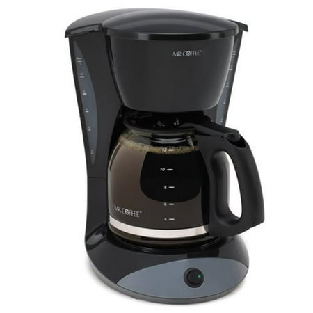 Mr. Coffee DW13 12-Cup Switch Coffeemaker, Black - Walmart.com