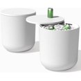 thumbnail image 1 of Songqin Kona Cooler Side Table – 2-in-1 Outdoor Patio Side Table w/Cooler | Insulated 40L Capacity | Modern Accent Décor for Hosting, BBQ, Poolside, 1 of 10