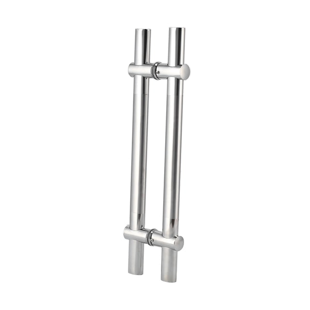 Door Pull Handle, High Hardness Door Handle Stainless Steel Adjustable Anti-Rust Double Side For Hotel For Exhibition Hall