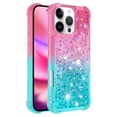 thumbnail image 2 of Funda para iPhone 16 PRO MAX Transparente con Brillos Carcasa Protectora Antigolpes con Glitter Brillante, 2 of 5