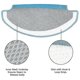 thumbnail image 3 of 10 Uds. Almohadillas de limpieza de paños de fregona compatibles con Ecovacs Deebot Ozmo, 3 of 5