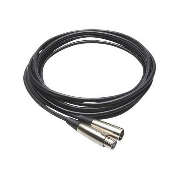 Hosa MCL-115 - Microphone extension cable - XLR3 female to XLR3 male - 15 ft - shielded