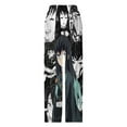 thumbnail image 5 of Demon Slayer Muichiro Tokito Pajama Pants Long Sleep Pants Soft Elastic Waist PJ Bottoms Lounge Pants, 5 of 7