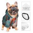 thumbnail image 3 of Balery Swimming Goggled Flamingo Sudadera con Capucha para Perros Pequeños – Ropa para Mascotas, Disfraz para Perros y Gatos, Ideal para Fiestas y Cosplay-Medium, 3 of 7