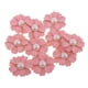 thumbnail image 3 of 10 Uds Botón De Flor De Diamantes De Imitación De Perlas Sunnimix Rosa + Perla, 3 of 8