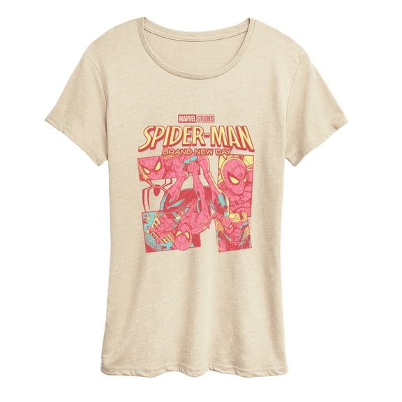 Spider-Man: BND - Panels - Women's Short Sleeve Graphic T-Shirt