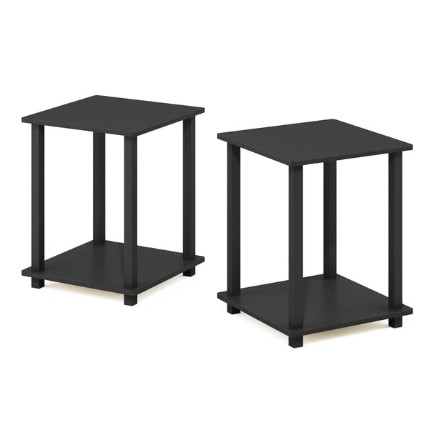 Mesa auxiliar Furinno Simplistic, juego de 2 unidades, color americano y negro Furinno Ver descripción
