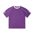 thumbnail image 2 of LYMAYTER Men's ‌Summer Short Sleeve Loose Fit Casual Tee Lightweight Comfort T-Shirt for S-3XL, 2 of 10