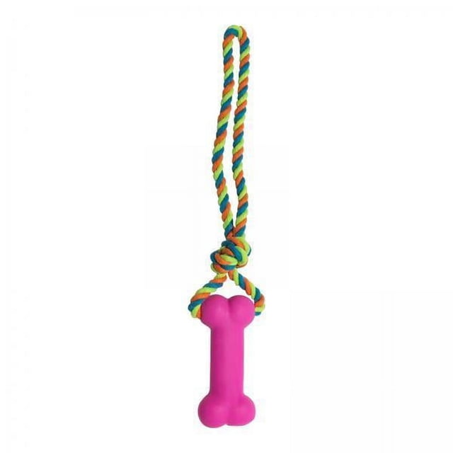 3x Cuerda para Perro Mascota, Juguete para Masticar, Cuerda Chirriante en Forma de , Juguete para Perro Resistente a Mordeduras, Juguete Interactivo 3 piezas