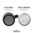thumbnail image 3 of MIRA 18oz Coffee Mug with Handle & Lid, Stainless Steel Vacuum Insulated Tumbler, Black, 3 of 8
