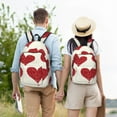 thumbnail image 5 of Yiaed Love Print Backpack, Premium Laptop Backpack, Travel Backpack for Women, Lightweight Backpacks, Comfortable Back Pack-Medium, 5 of 7