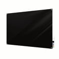 thumbnail image 1 of HMYSM34BK Ghent Markerboard Harmony Magnetic Glass Whiteboard with Square Corners, 3'H x 4'W, Black, 1 of 5