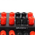 thumbnail image 4 of Mini 2-IN-4-OUT Stereo Audio Selector Amplifier Switcher Box Speaker Splitter SP-24B Speaker Selecto, 4 of 5