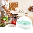 thumbnail image 4 of Trayknick Stainless Steel Butter Slicer Cutter with Lid - Easy Cutting Butter Container for Two 4oz Sticks, Refrigerated Butter Case, 4 of 7