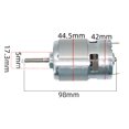 thumbnail image 1 of BTOER Moteur 5mm 12V pour Machine de Désherbage 755 Rotor Tondeuse à Gazon Perceuse Tournevis Outil de Jardin Maison Accessoires de Remplacement, 1 of 7